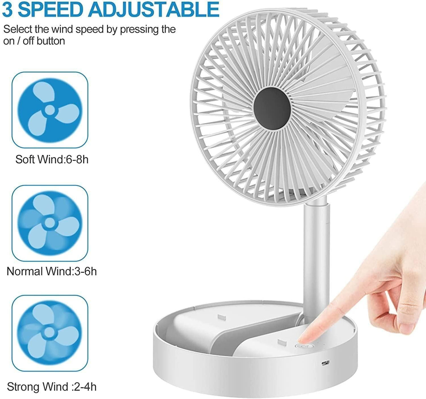 Rechargeable Cooling Fan